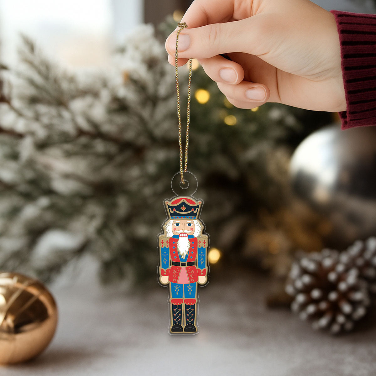 Nutcracker Ornament 3 Acrylic Ornament Christmas Gift