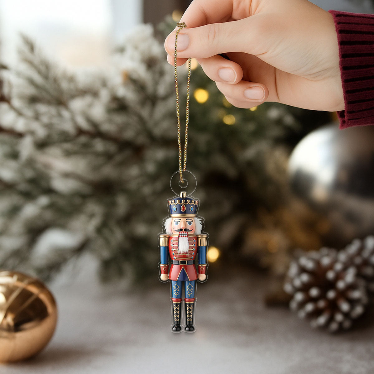 Nutcracker Ornament 4 Acrylic Ornament Christmas Gift