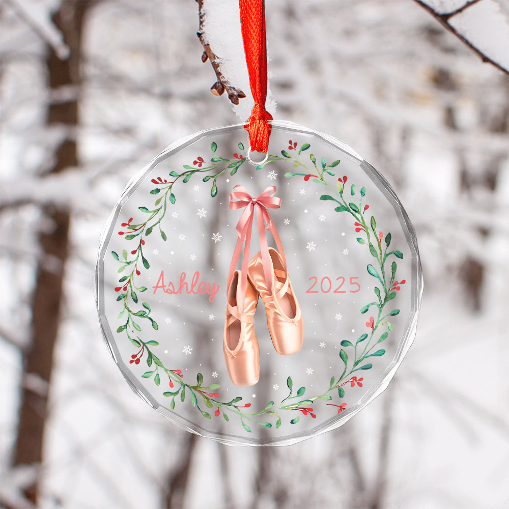 Custom Name Ballet Shoes For Girl