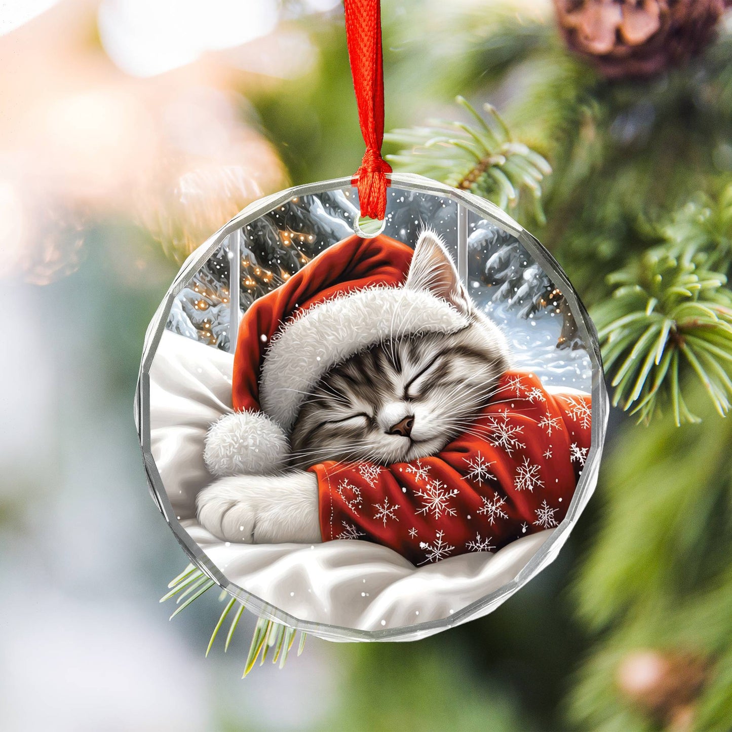 Siamese cat Sleeping In Bed Design 2