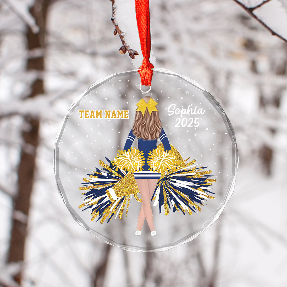 Custom Name Cheerleader Team Name For Girl