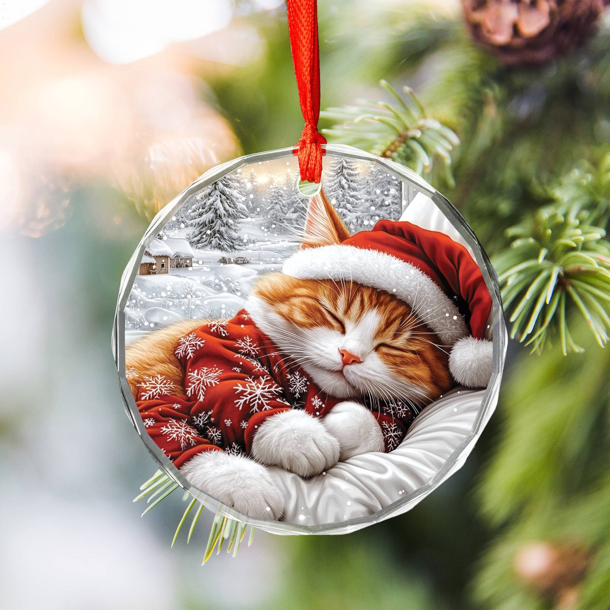 Ragdoll cat Sleeping In Bed Design 1