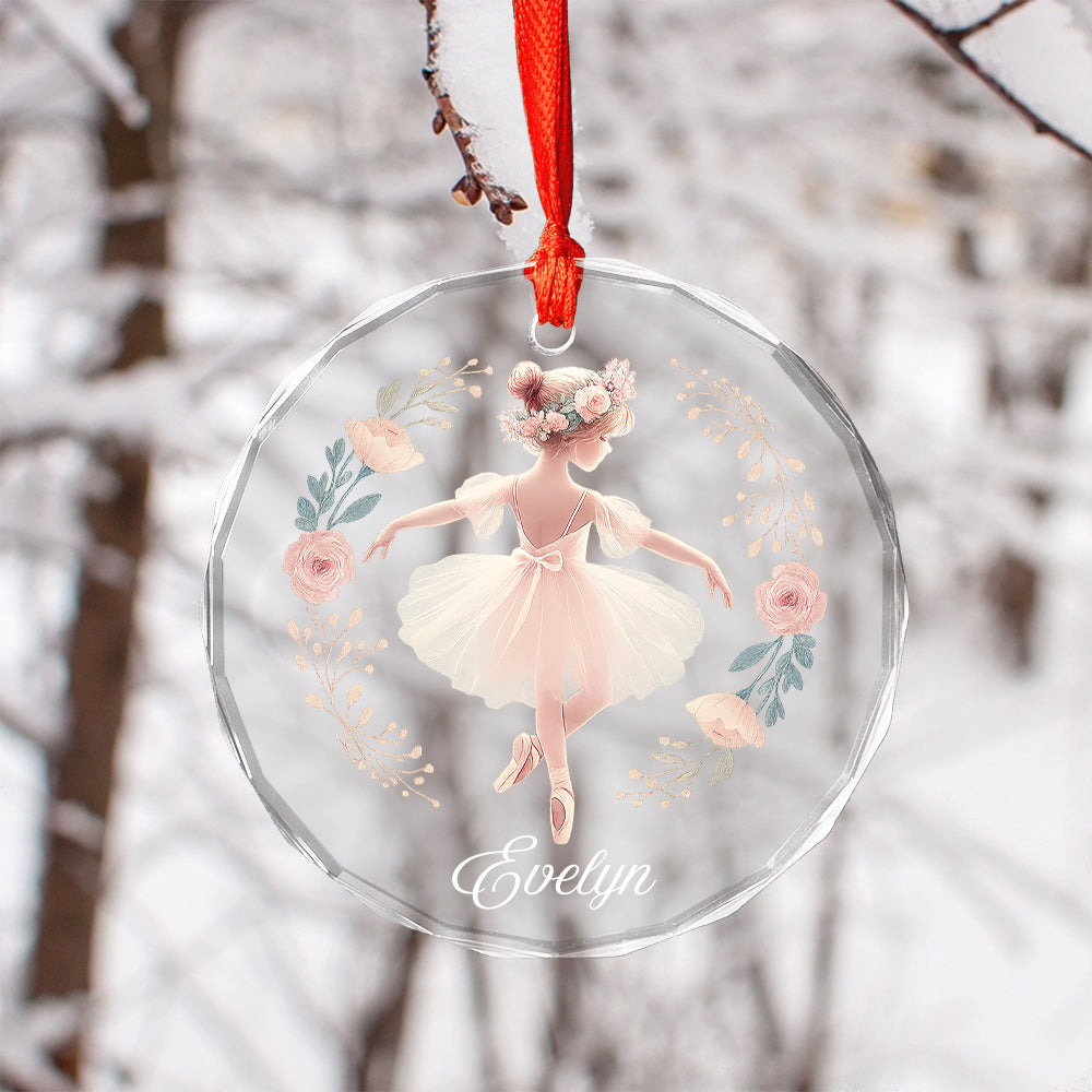 Custom Name Ballet Girl