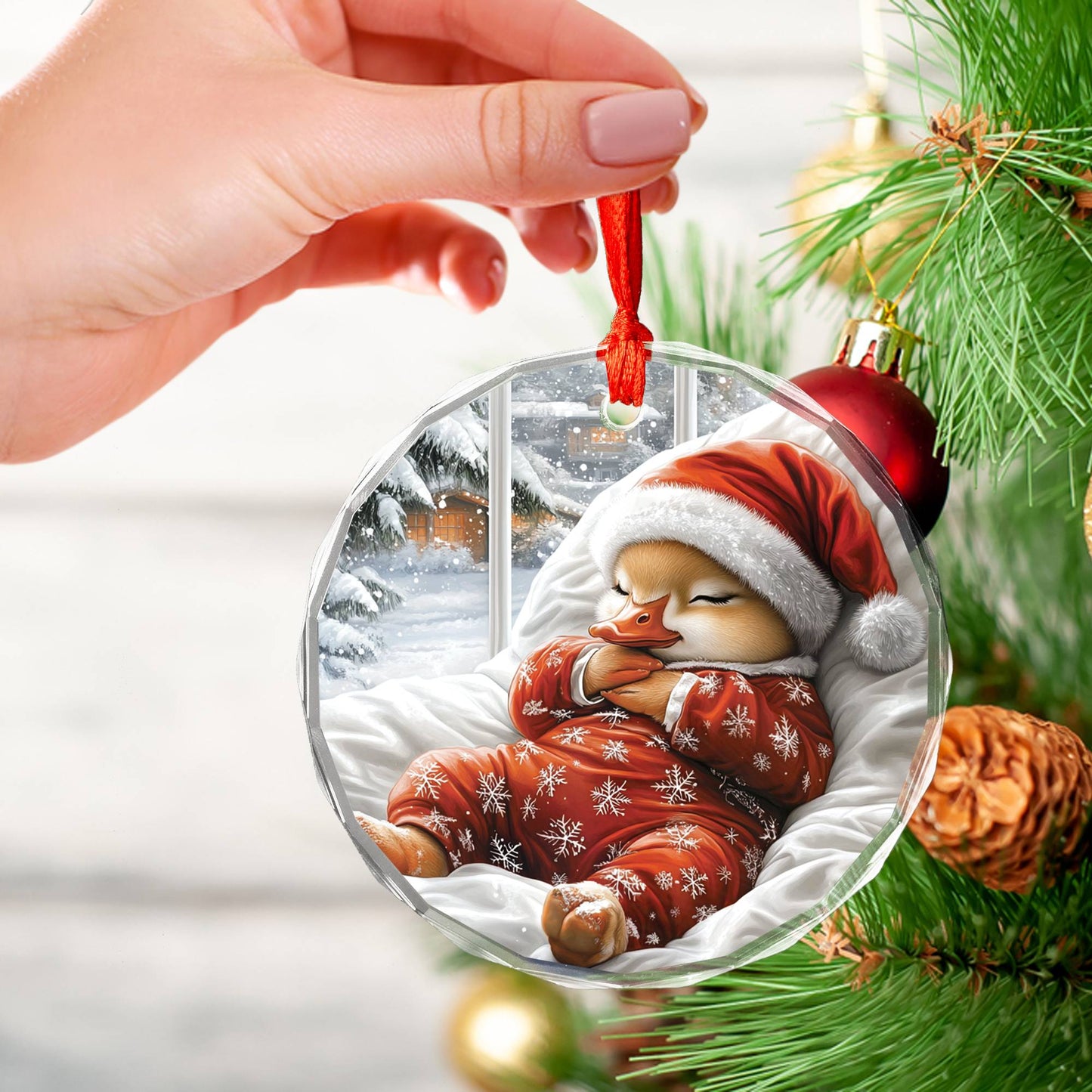 Goose Sleeping In Bed Design 4