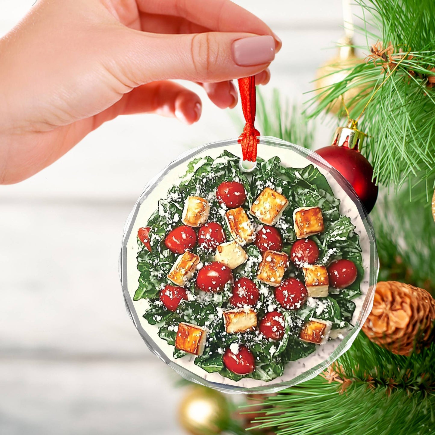 Caesar Salad Close up Design 1