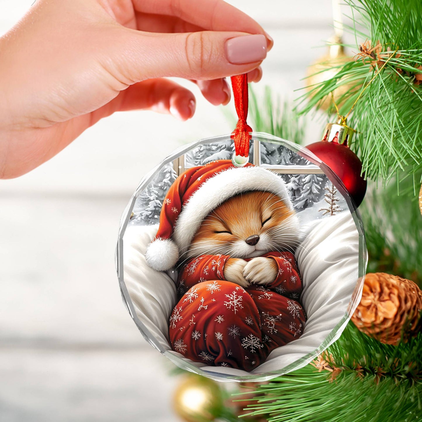 Weasel Sleeping In Bed Design 3