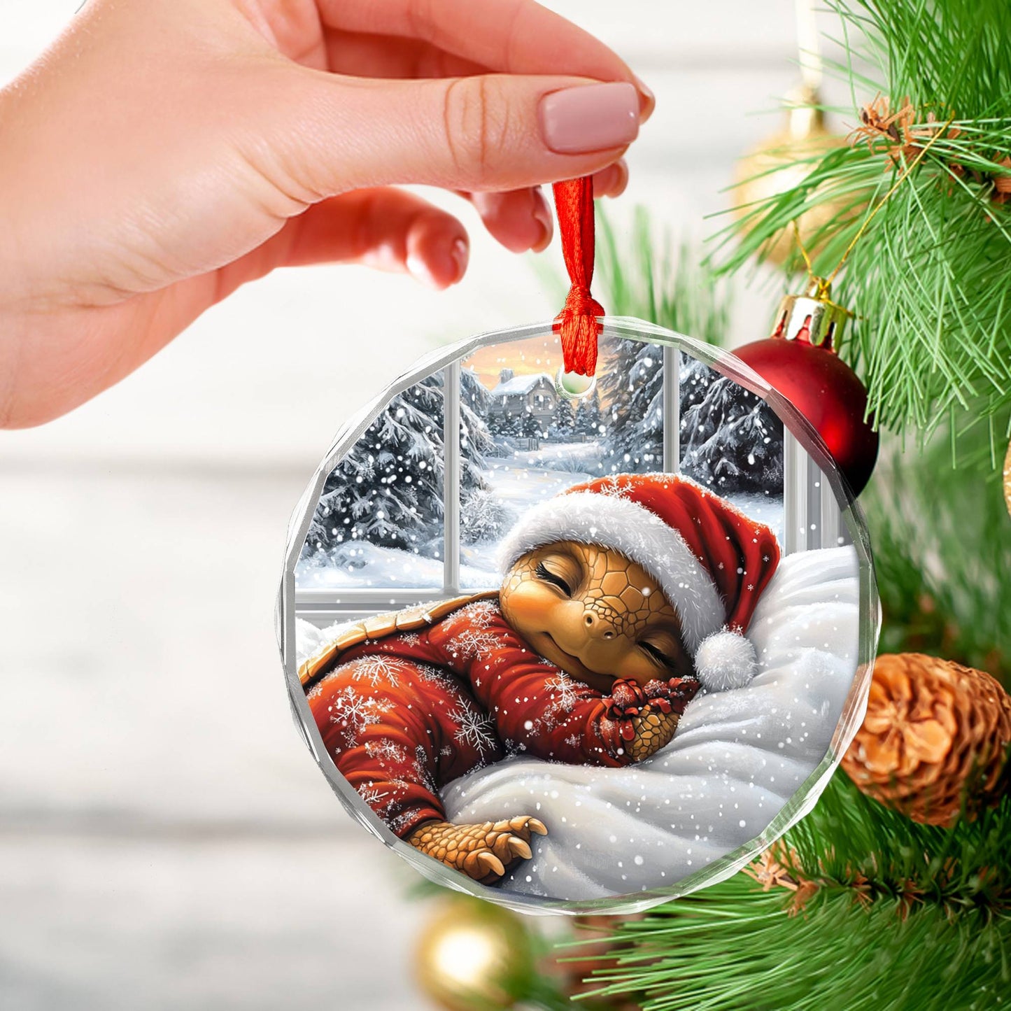 Turtle Sleeping In Bed Design 2