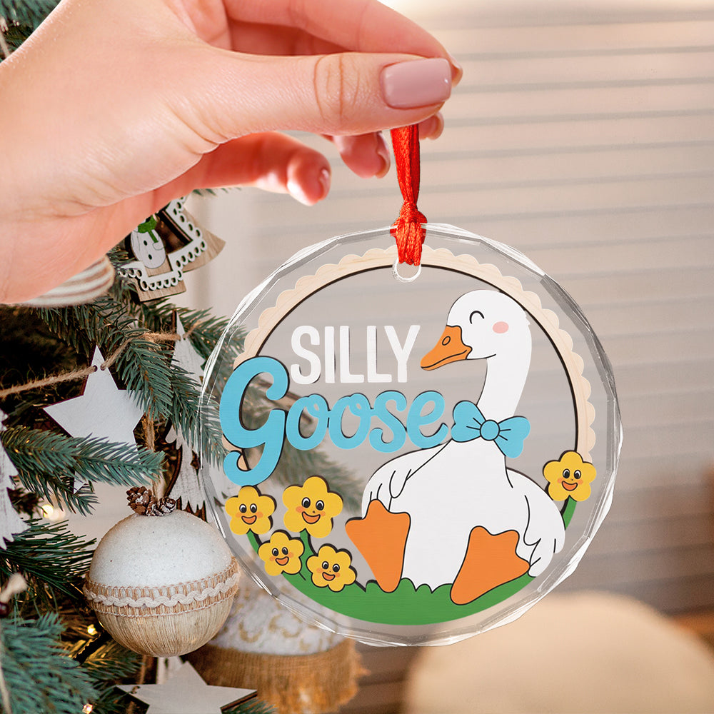 Goose Ornament - custom name2