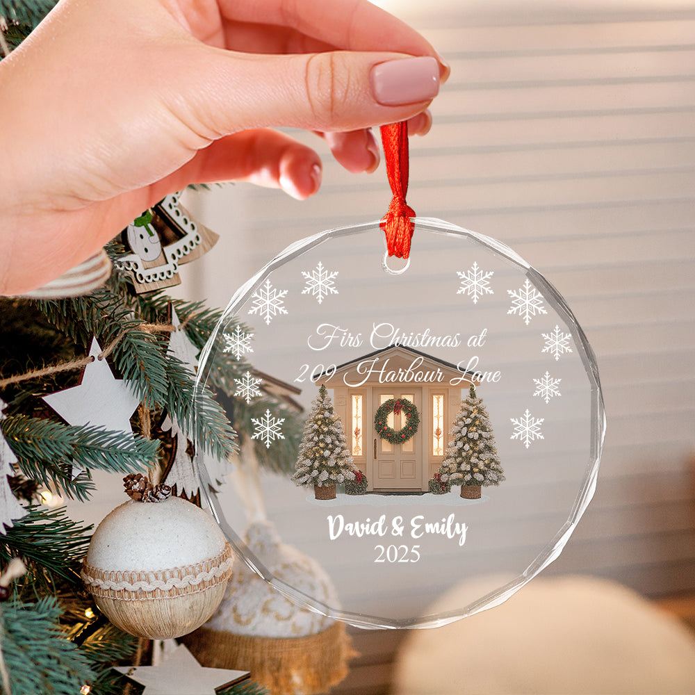 First Christmas in New Home 2025 Ornament2