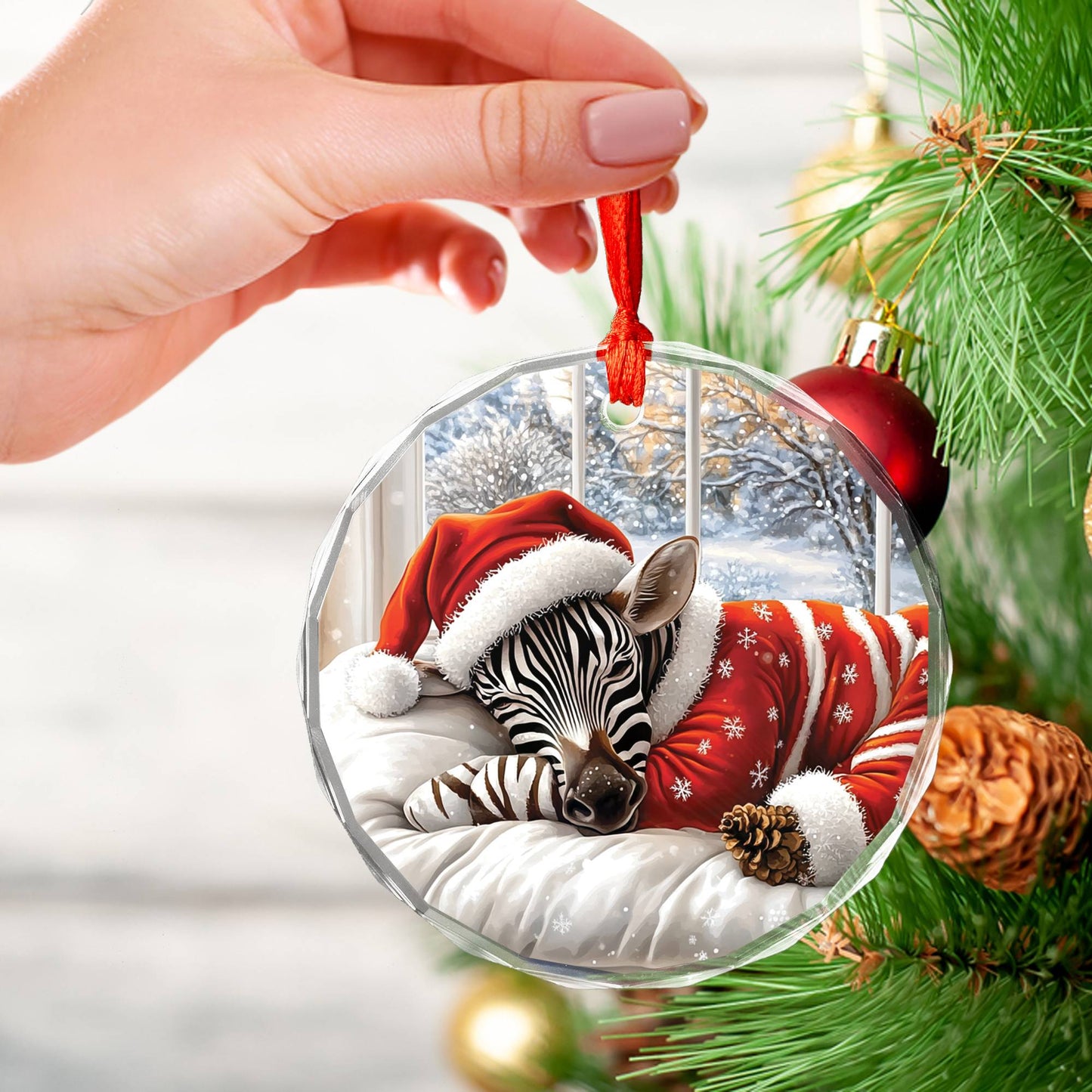 Zebra Sleeping In Bed Design 4