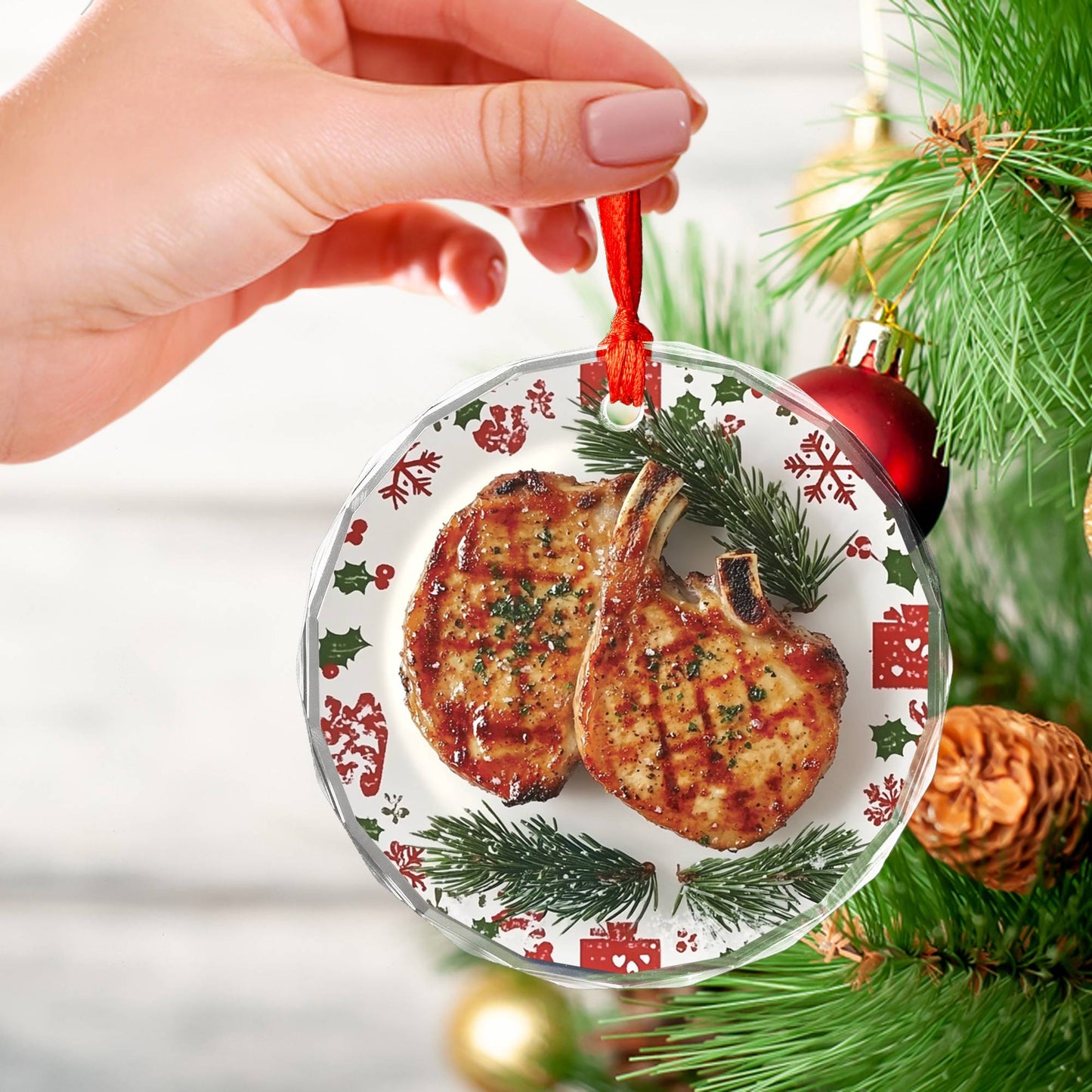 Pork Chops Close up Design 3