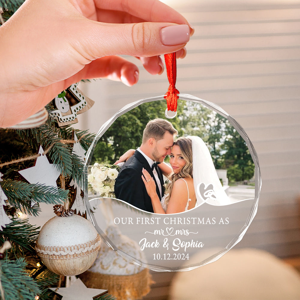 Personalized Couple First Christmas
