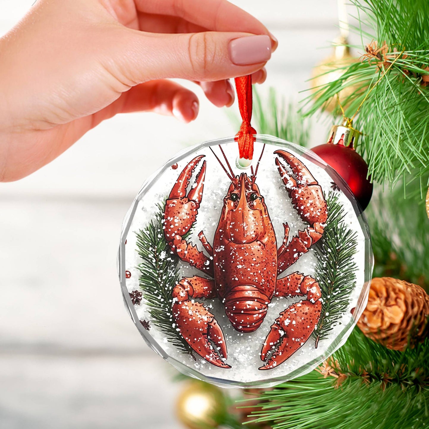 Boiled Crawfish Close up Design 1