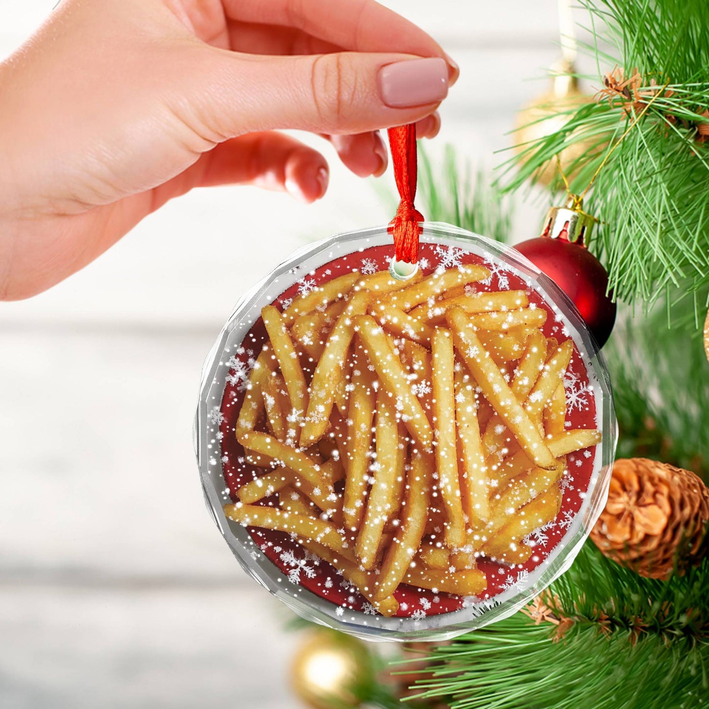 French Fries Close up Design 2