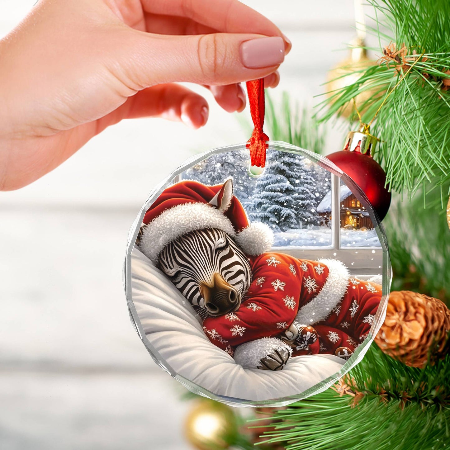 Zebra Sleeping In Bed Design 2