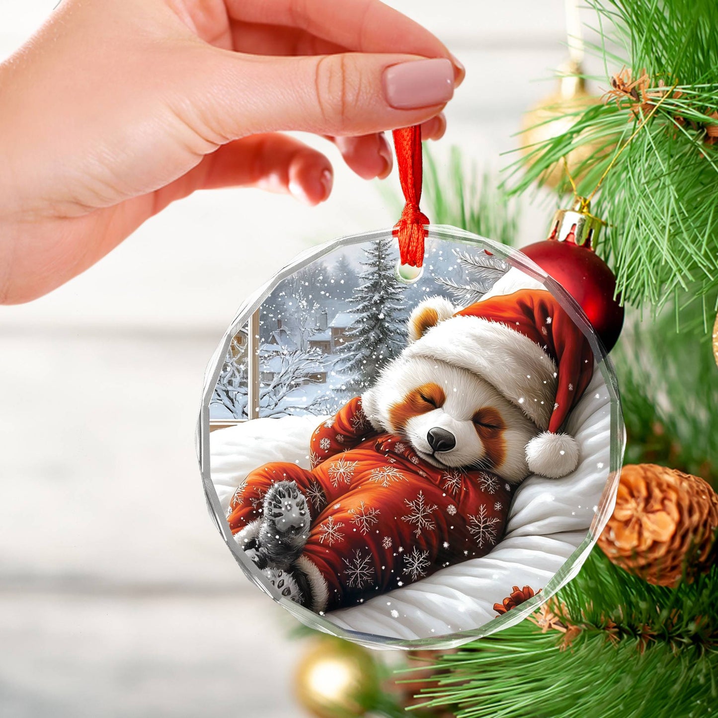 Panda Sleeping In Bed Design 2