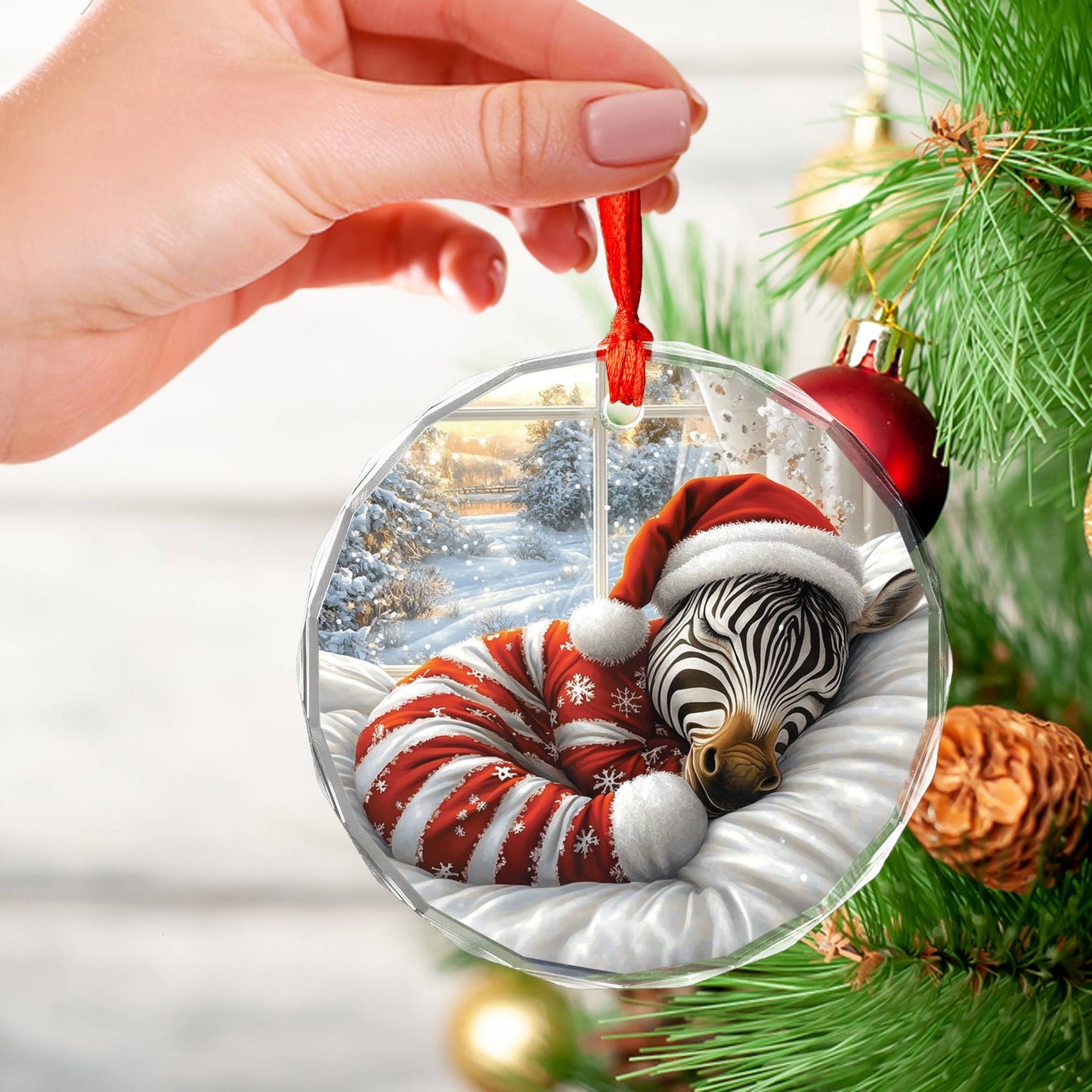 Zebra Sleeping In Bed Design 3