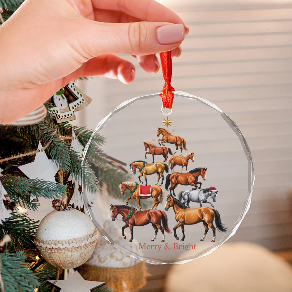 Quarter Horse Xmas Ornament