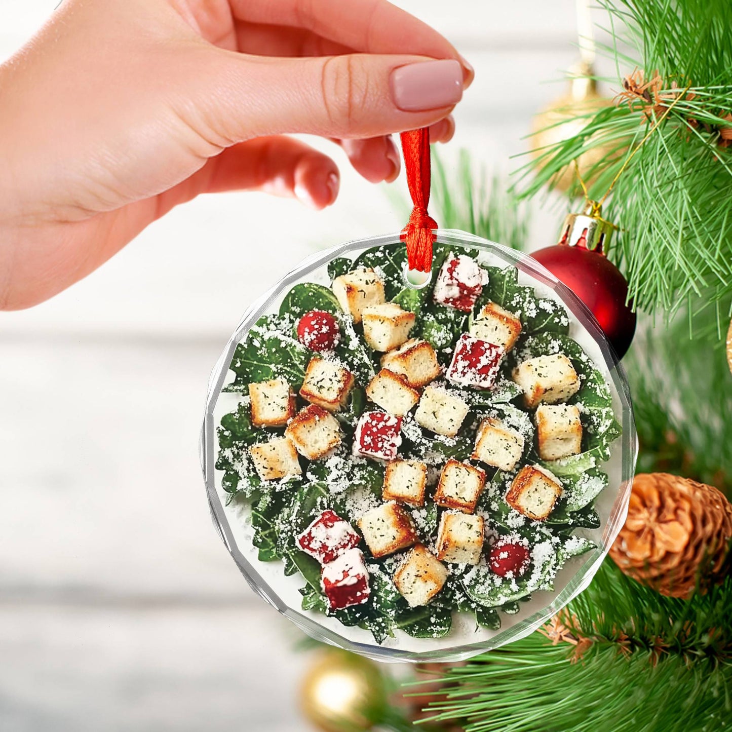 Caesar Salad Close up Design 2