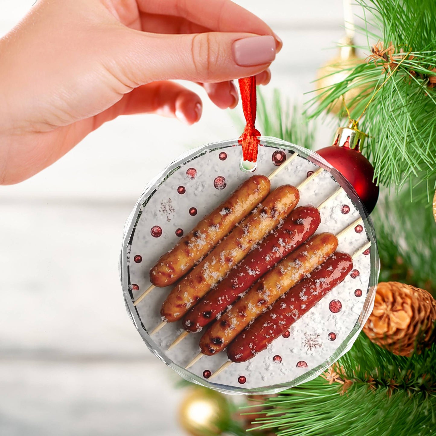 Corn Dogs Close up Design 1