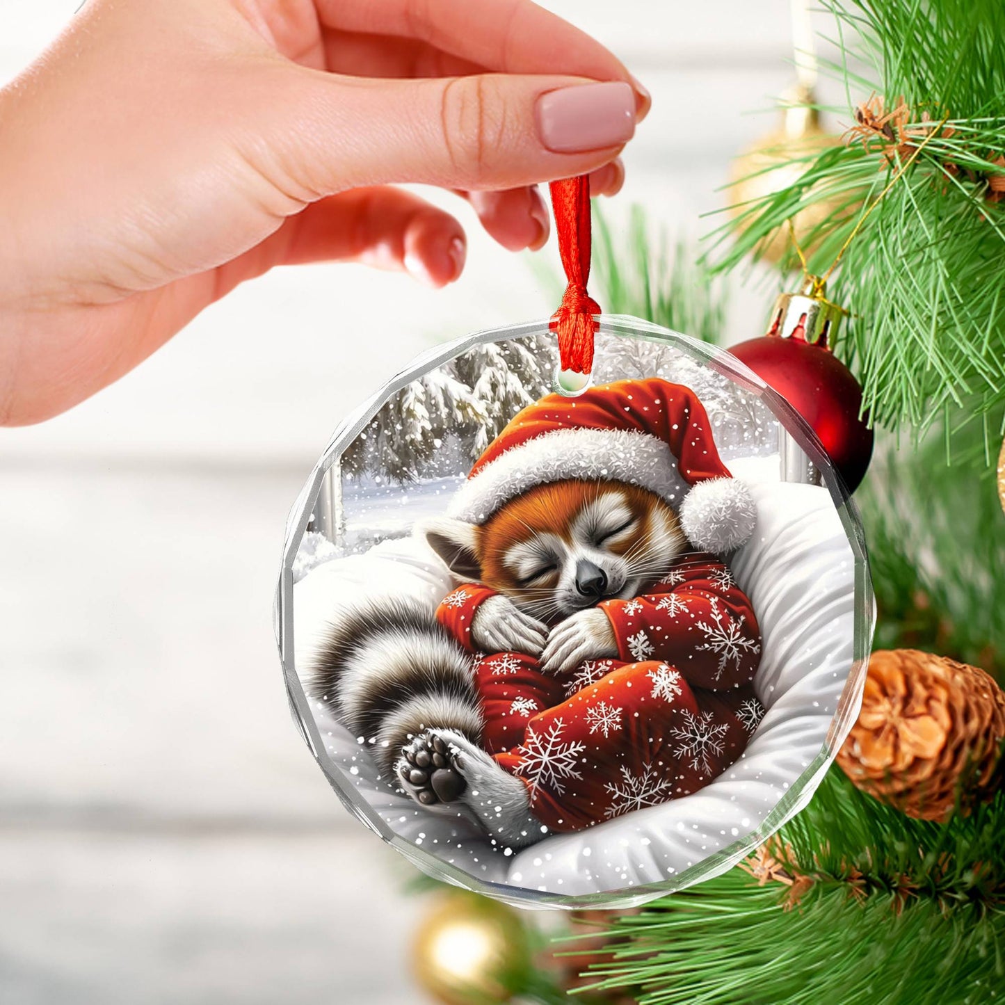 Lemur Sleeping In Bed Design 2