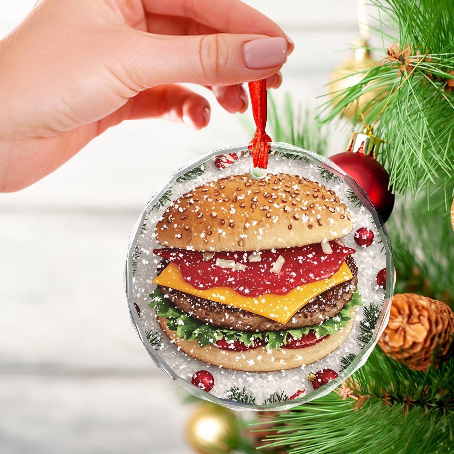 Cheeseburger Close up Design 2