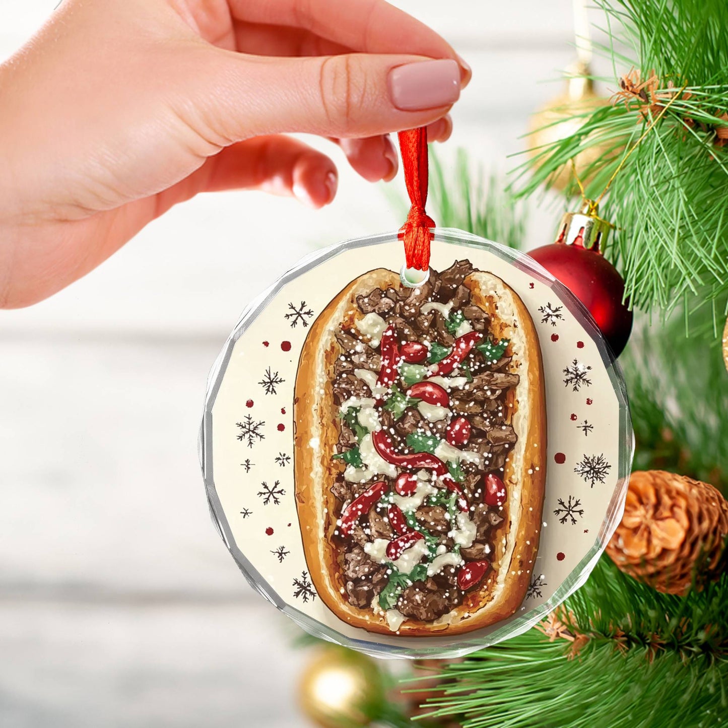 Philly Cheesesteak Close up Design 2