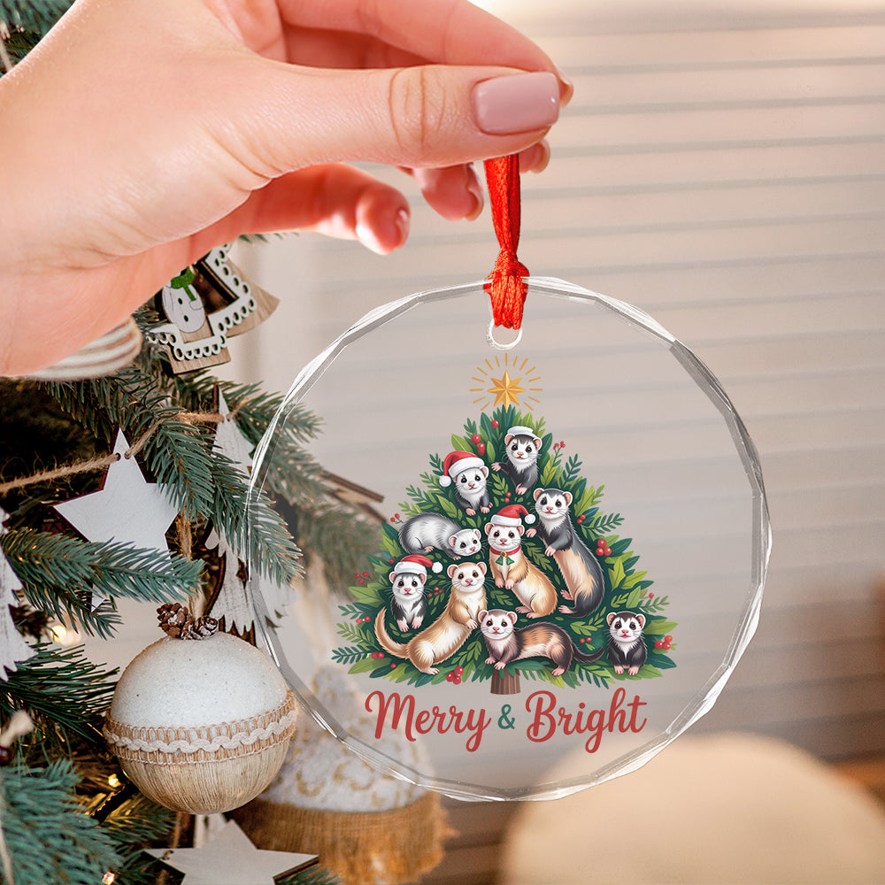 Ferret Xmas Ornament