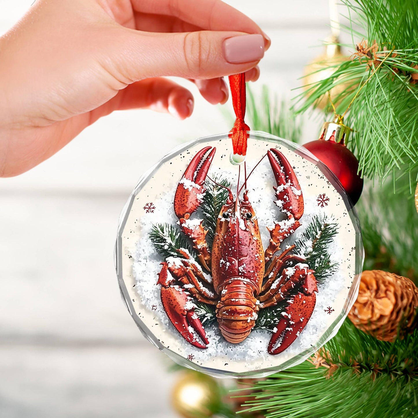 Boiled Crawfish Close up Design 2