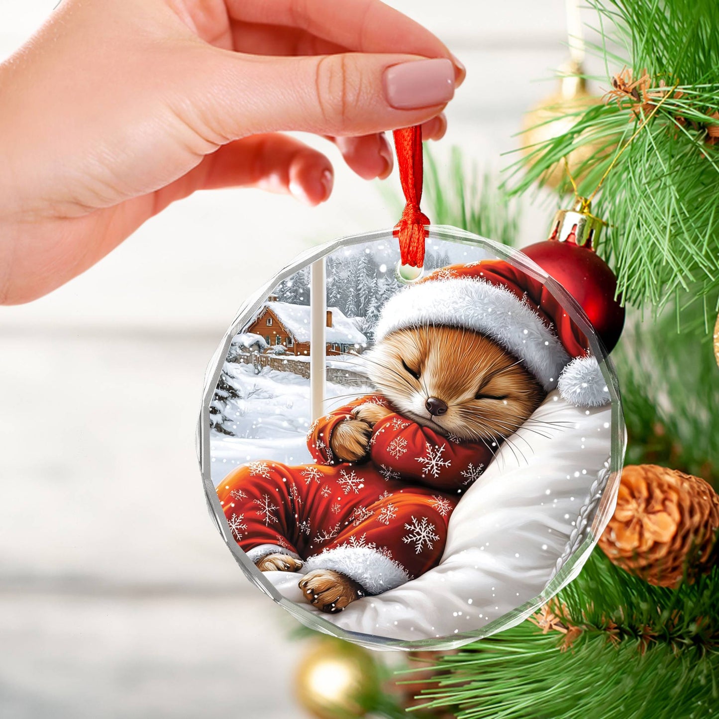 Weasel Sleeping In Bed Design 2