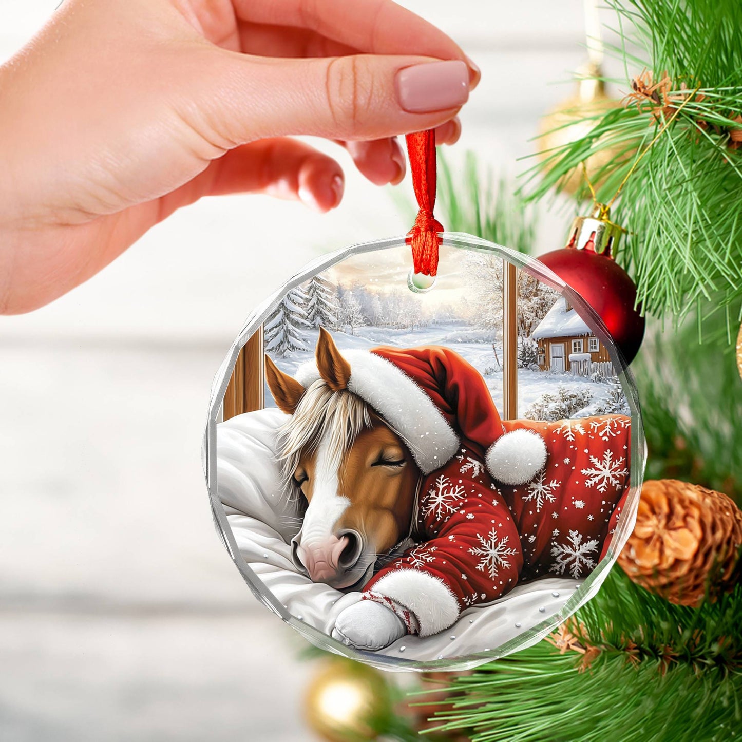 Horse Sleeping In Bed Design 1