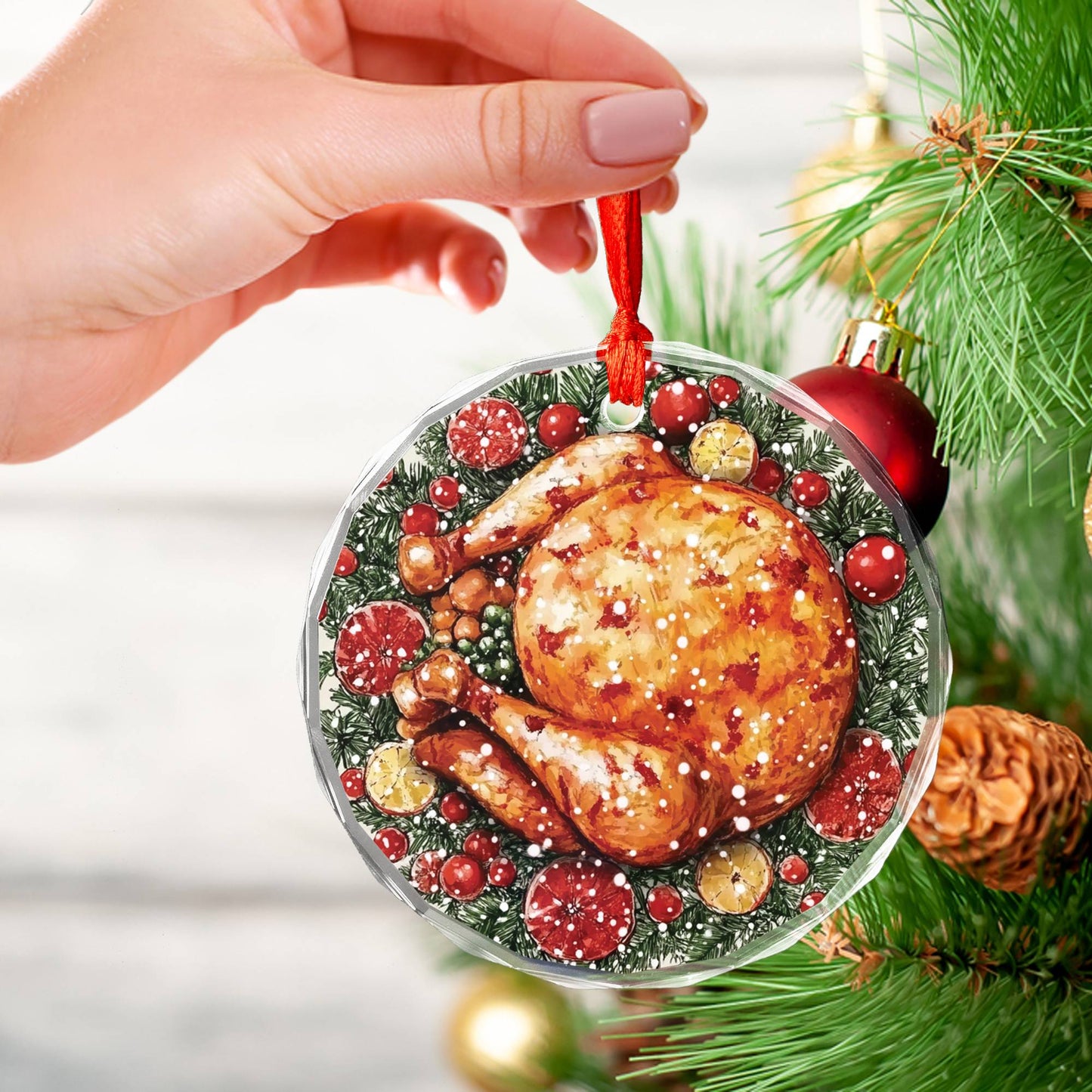 Thanksgiving Dinner Close up Design 2