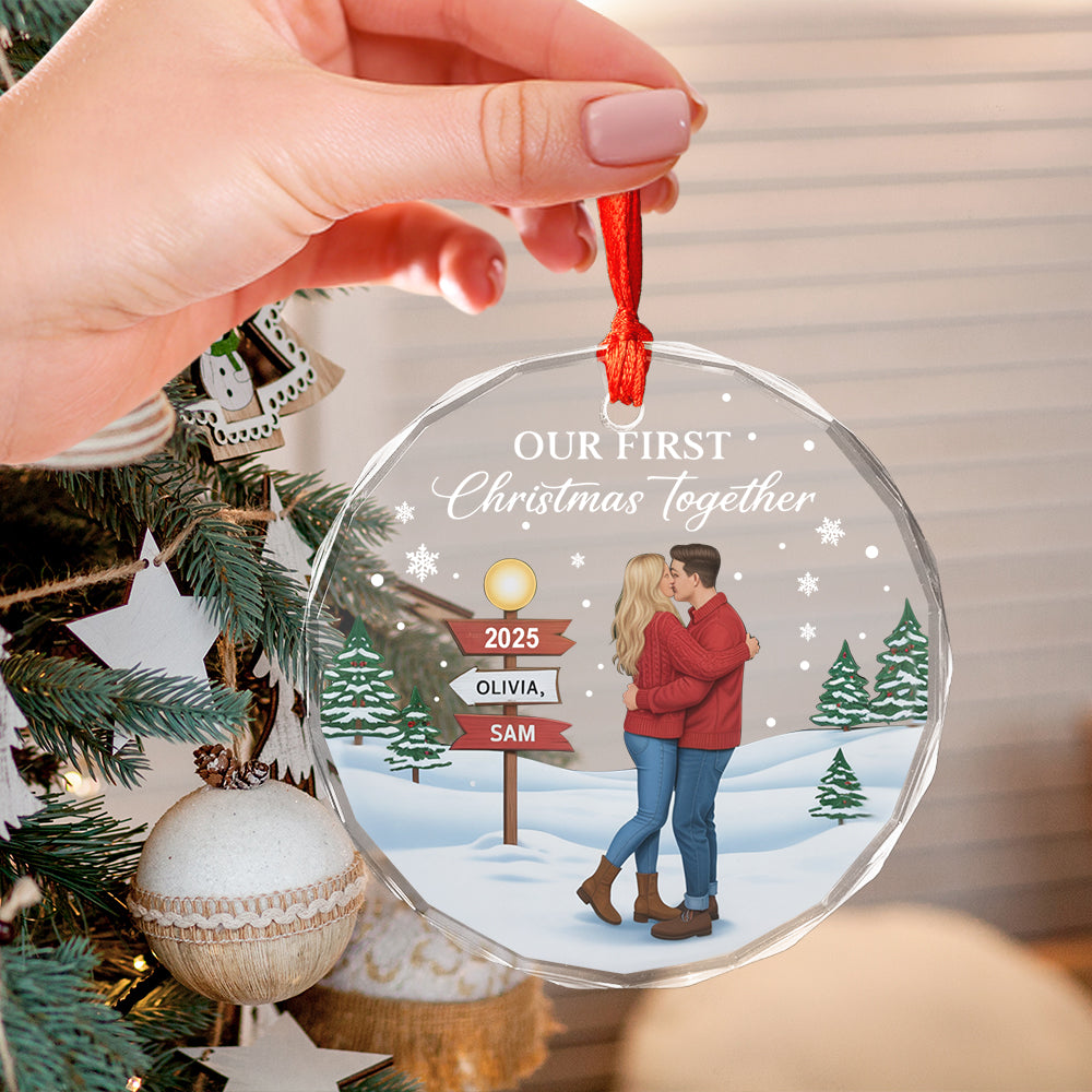 Xmas Ornament - Our First Christmas Together