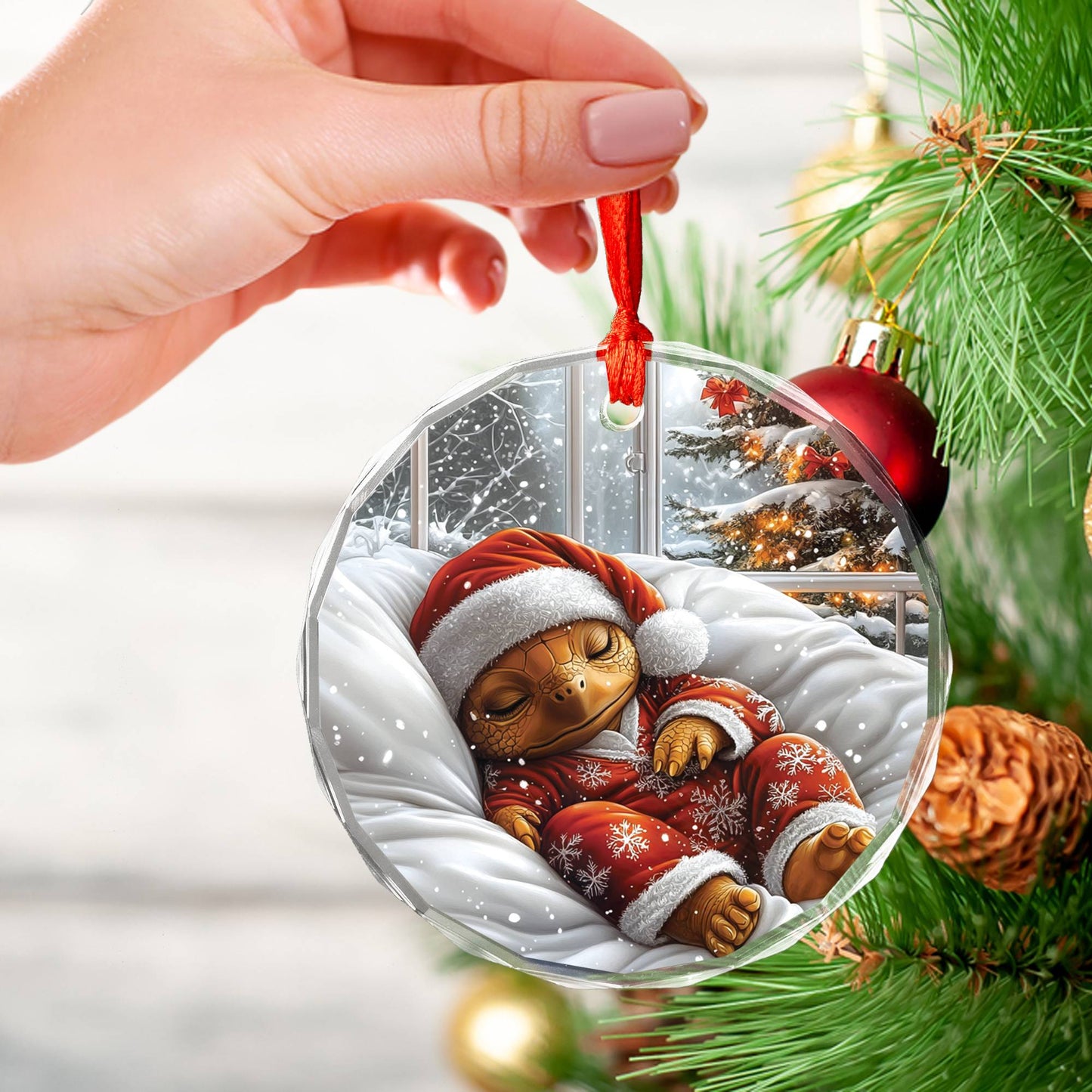 Turtle Sleeping In Bed Design 1