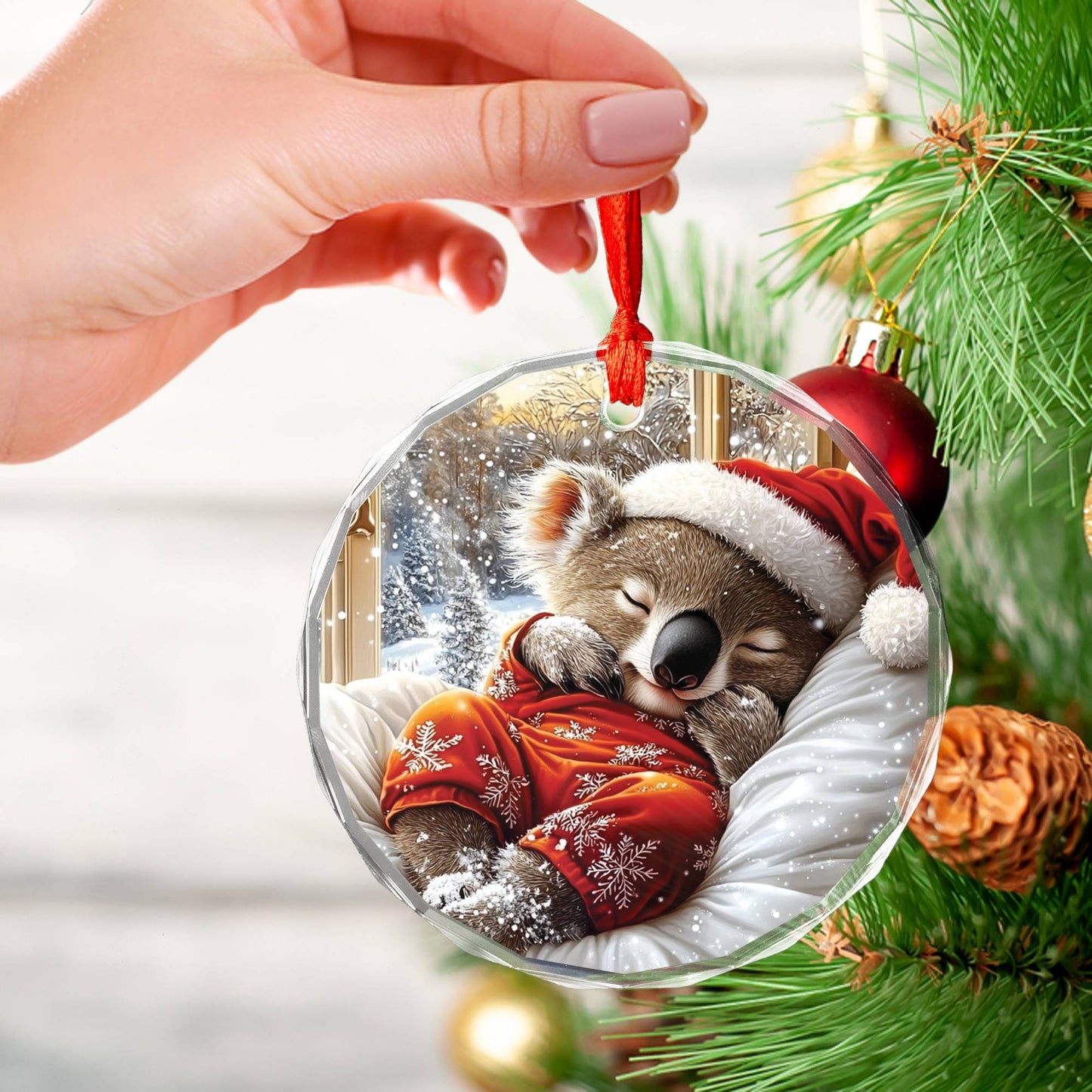 Koala Sleeping In Bed Design 1