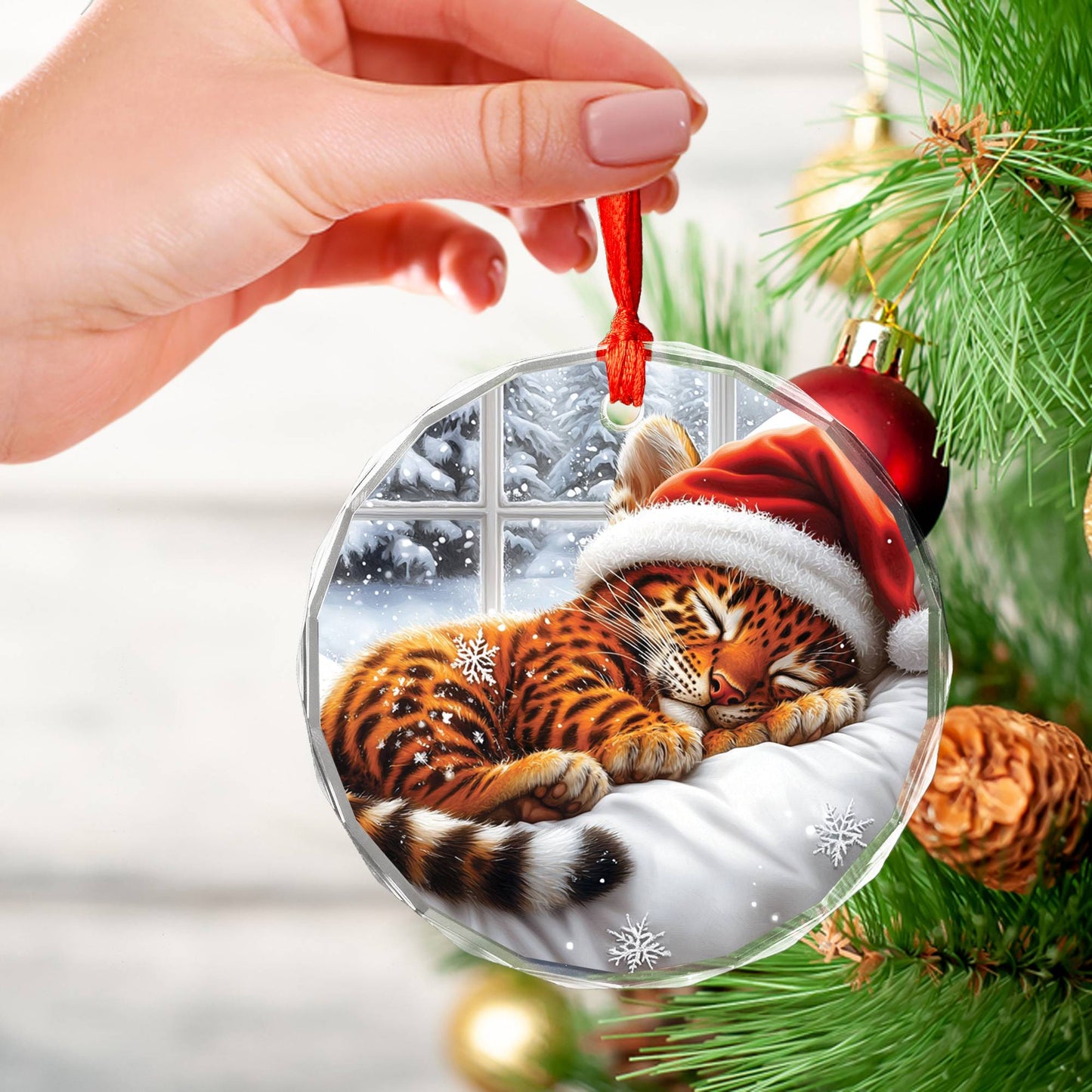 Leopard Sleeping In Bed Design 4