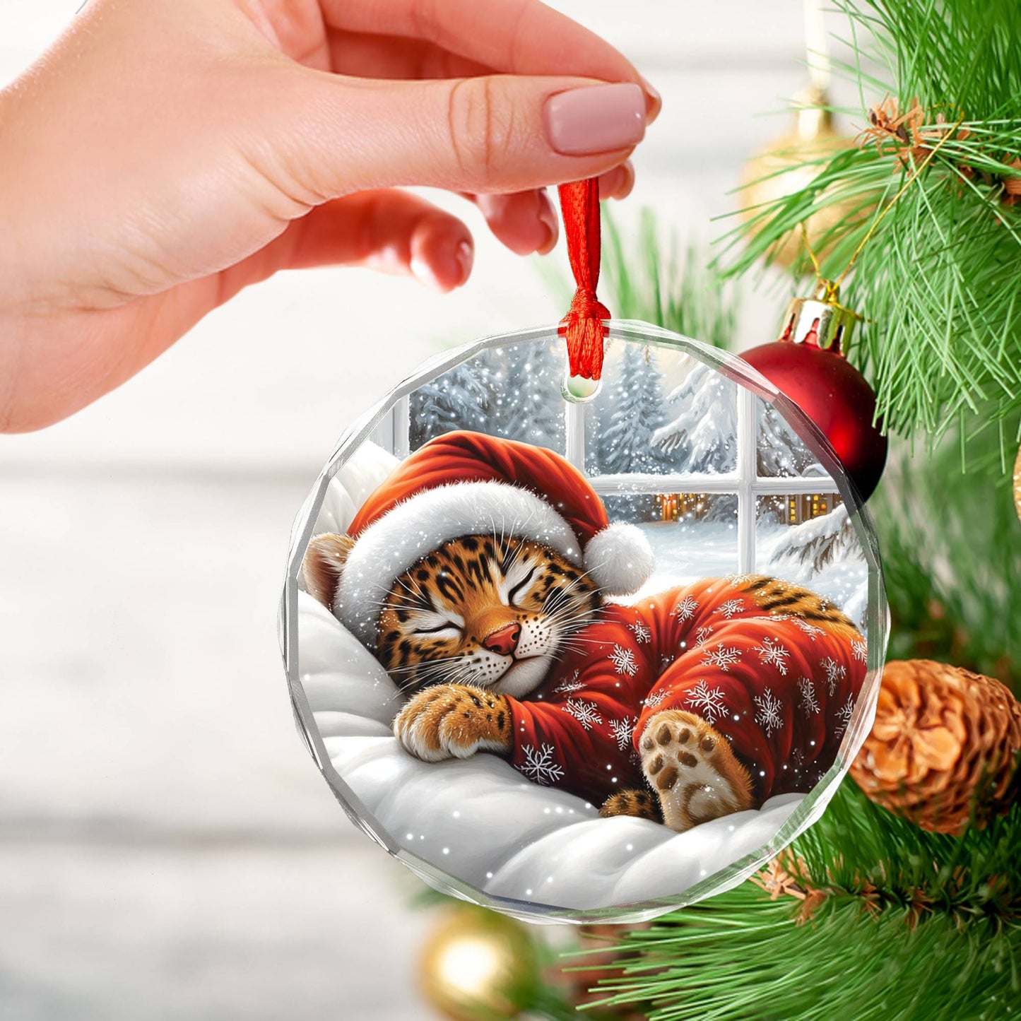 Panther Sleeping In Bed Design 3