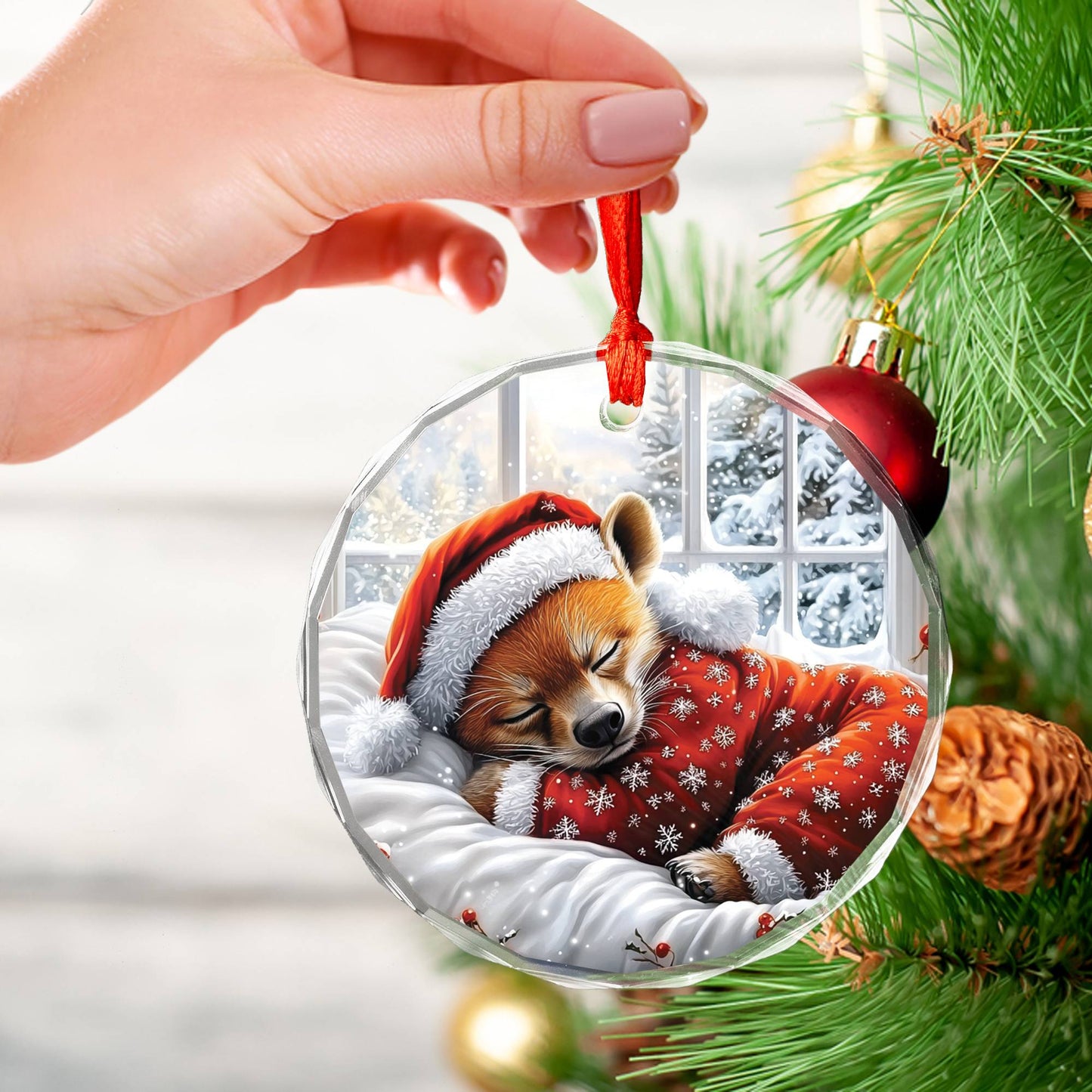 Hyena Sleeping In Bed Design 1