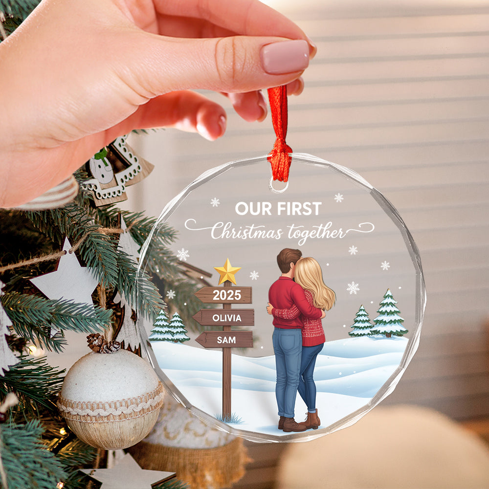 Xmas Ornament - Our First Christmas Together2