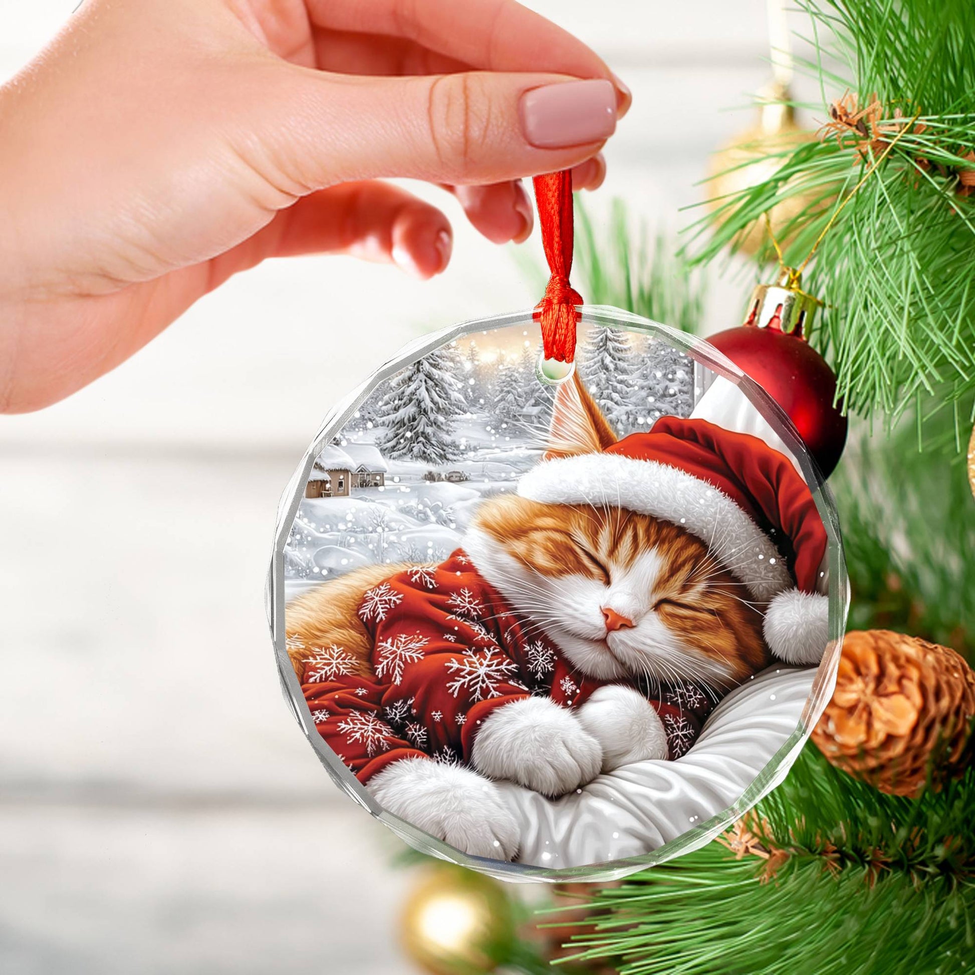 Ragdoll cat Sleeping In Bed Design 1