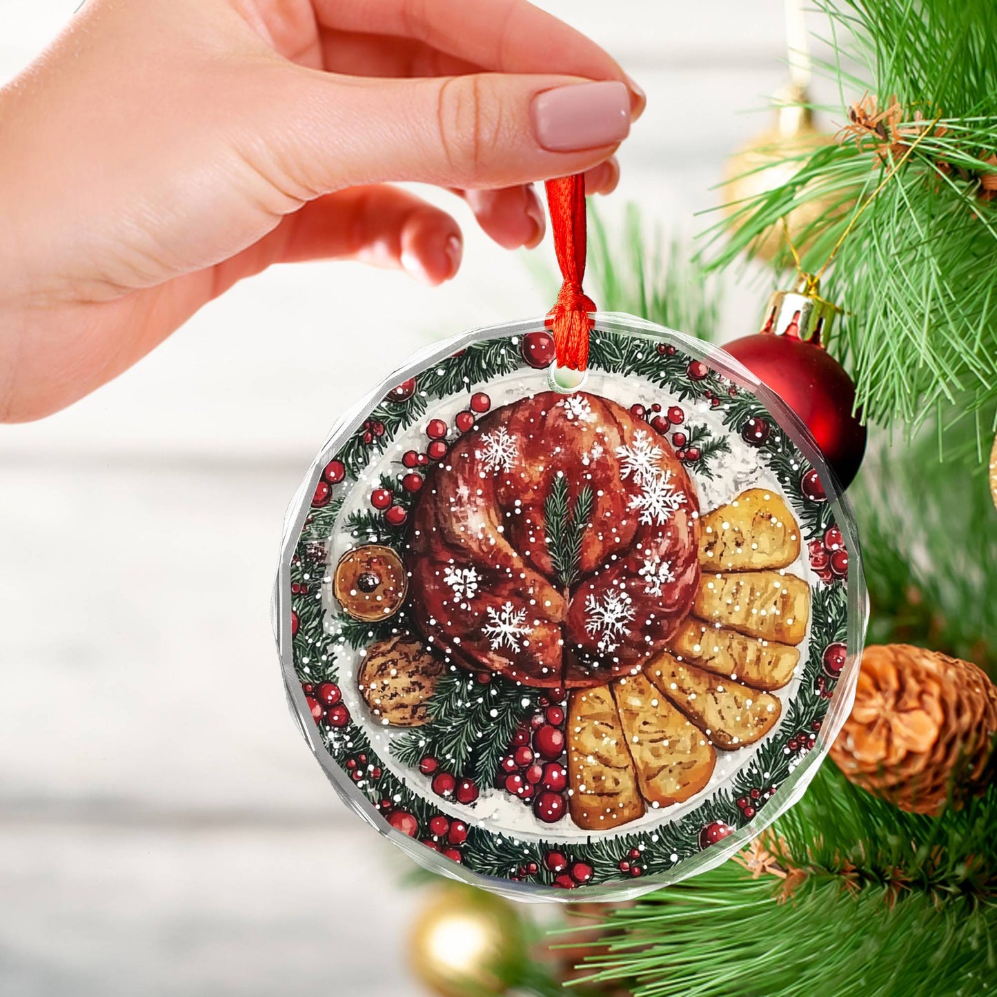 Thanksgiving Dinner Close up Design 1