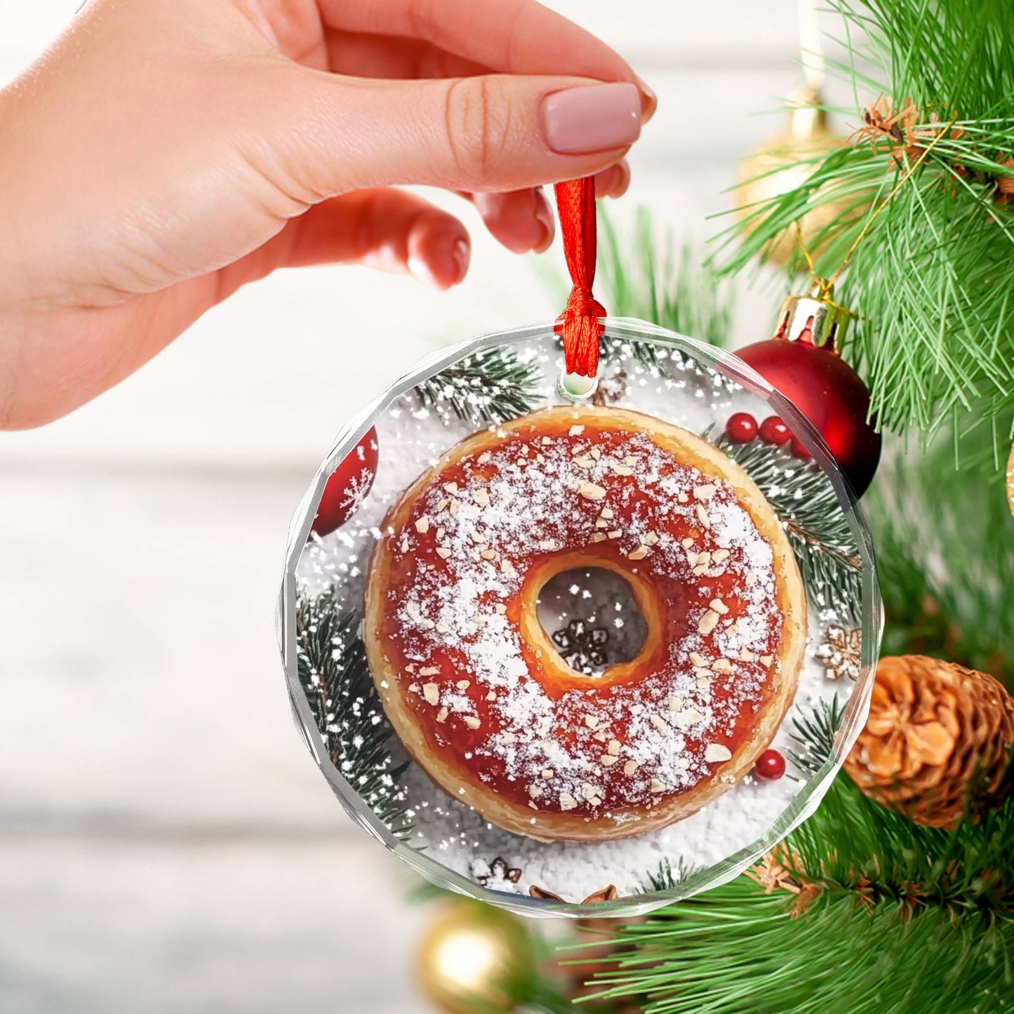 Apple Cider Doughnut Close up Design 1