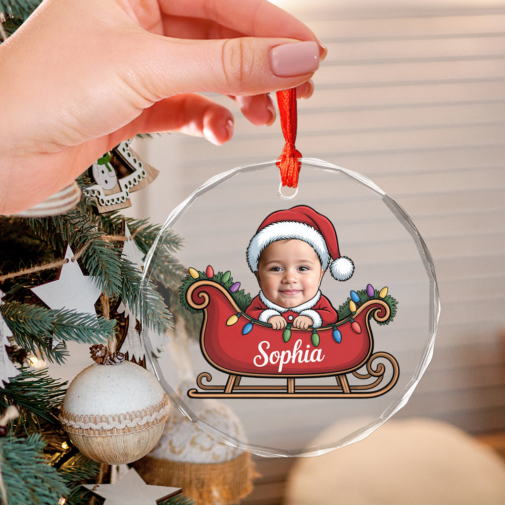 Custom Photo Little Santa