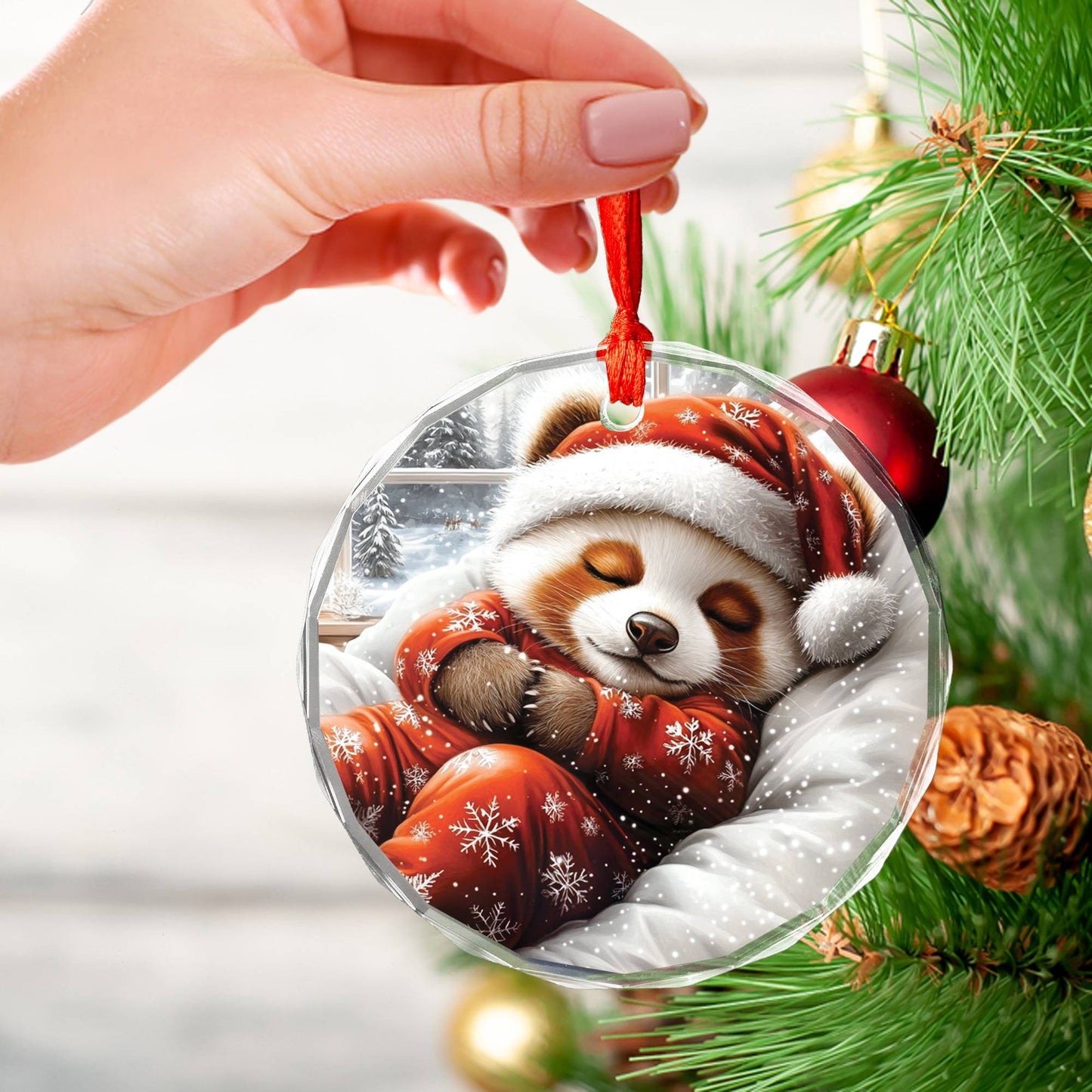 Panda Sleeping In Bed Design 3