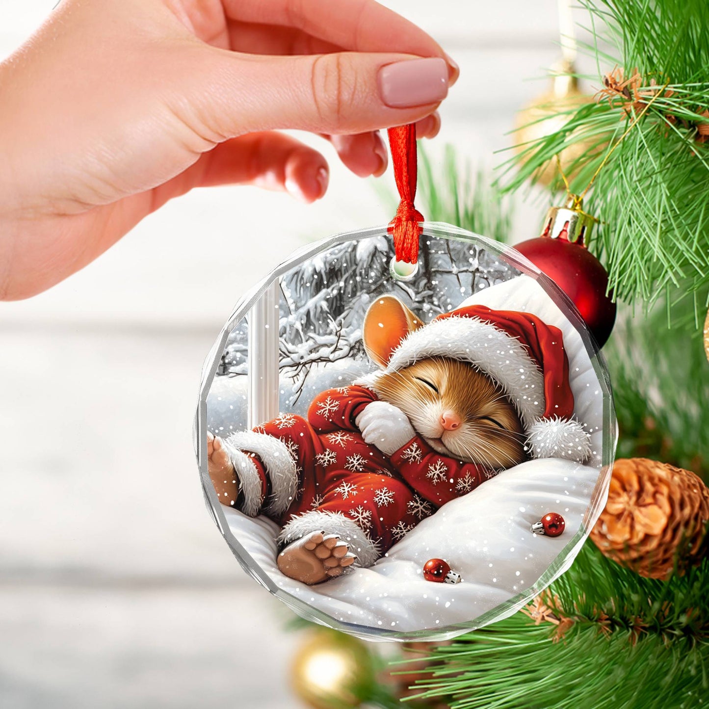 Mice Sleeping In Bed Design 1