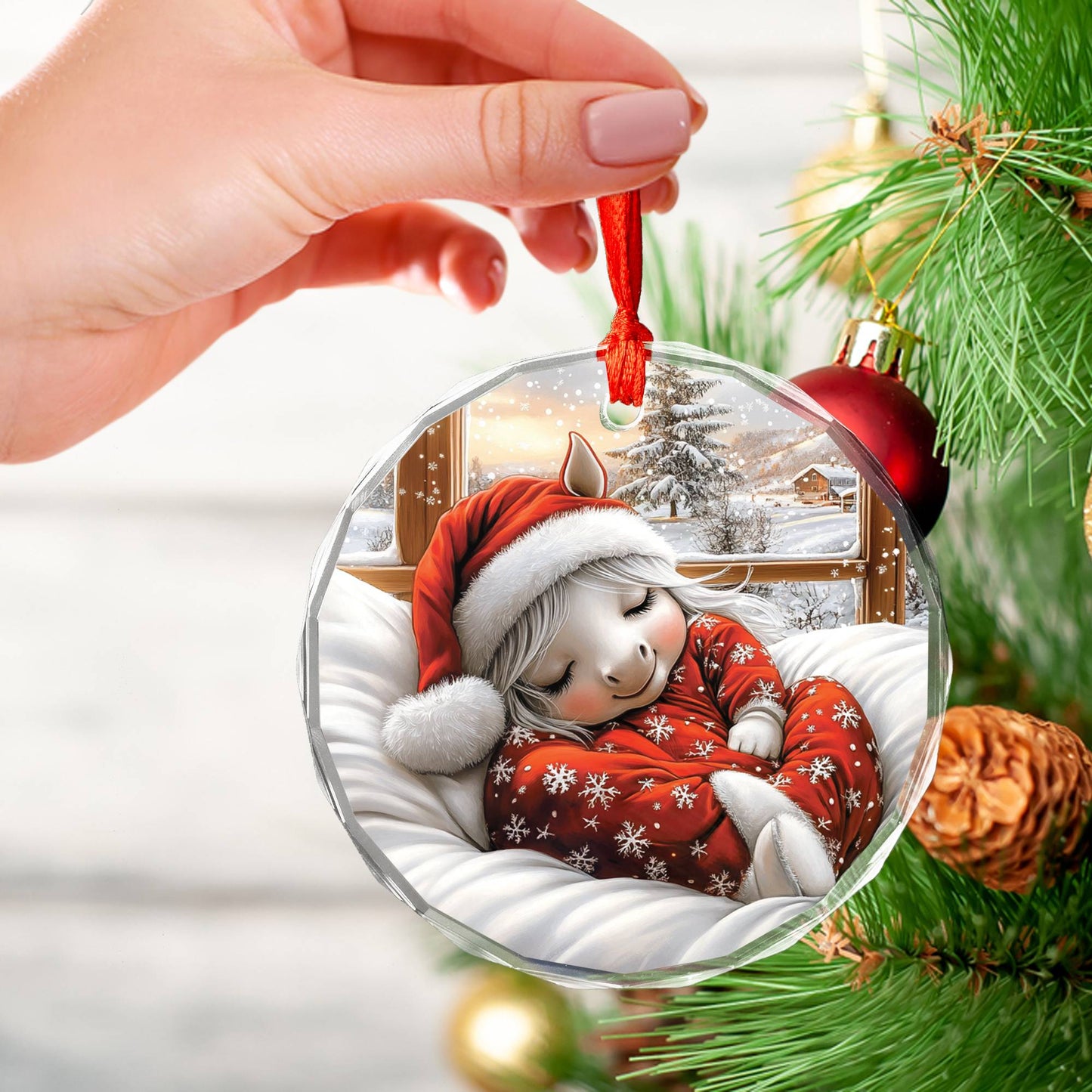 Unicorn Sleeping In Bed Design 2