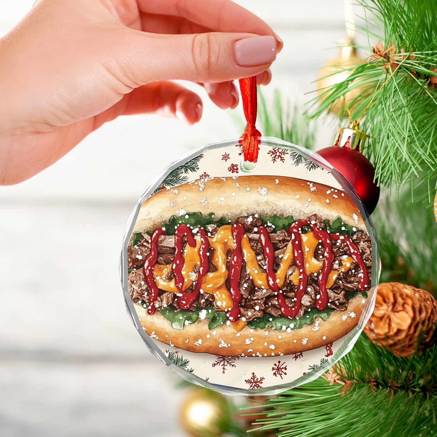 Philly Cheesesteak Close up Design 3