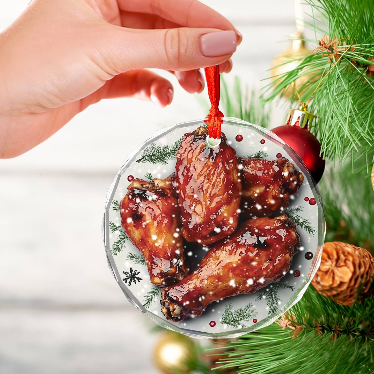 Buffalo Wings Close up Design 1