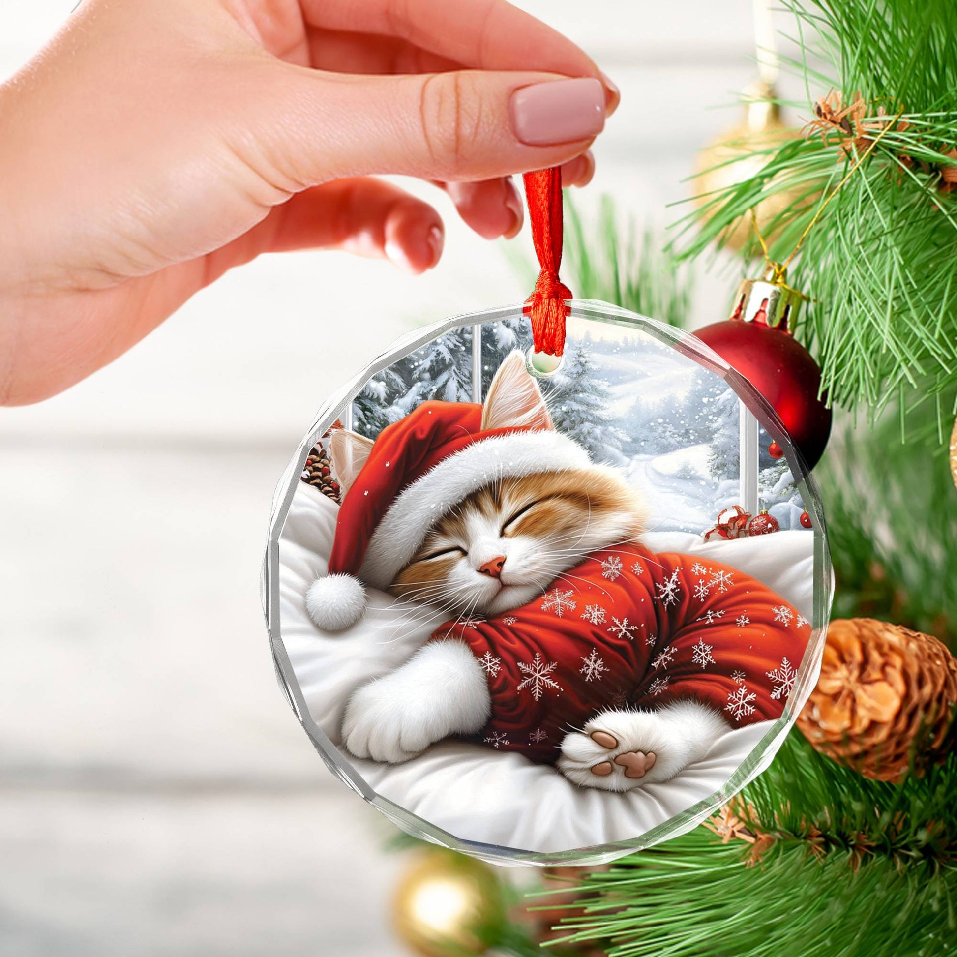 Ragdoll cat Sleeping In Bed Design 2