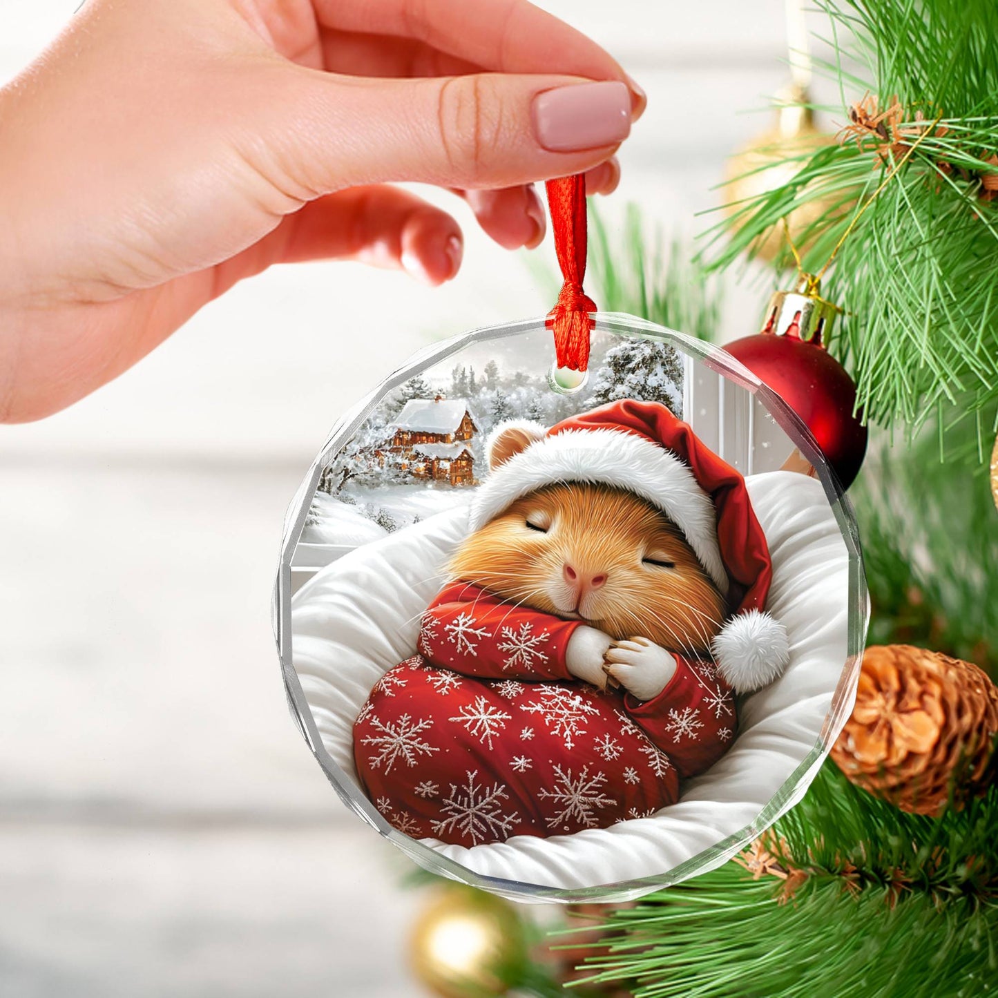 Guinea Pig Sleeping In Bed Design 1